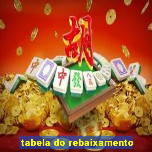 tabela do rebaixamento